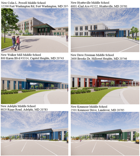 WE THE PEOPLE UPDATE New Schools Coming to Your Community!