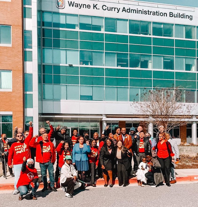 rent stabilization group shot