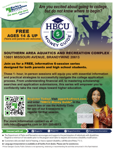 CMAL Hawkins HBCU Flyer