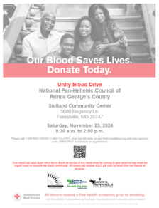 CMAL Hawkins Blood Drive Flyer