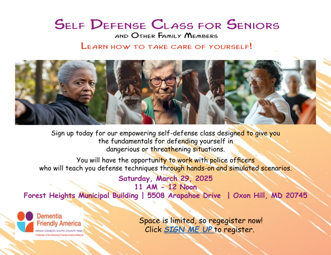 Self Defense Class For Seniors