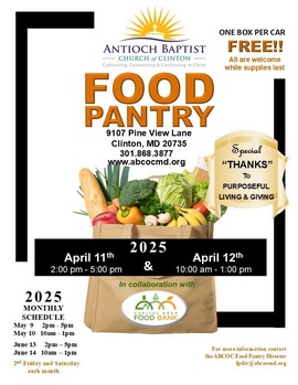 FREE Food Pantry _ENG