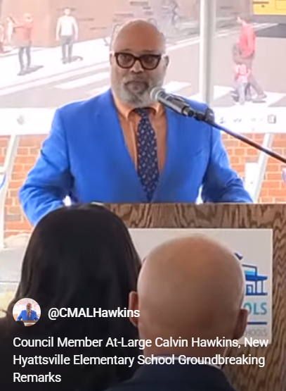 Council Member At-Large Calvin Hawkins Remarks