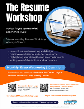 Fisher-0825_Flyer_ResumeWorkshop