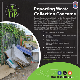 Tuesday Tip: Reporting Waste Collection Concerns [ENG]