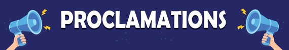 proclamation banner