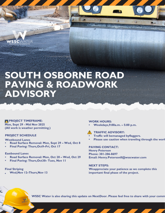 South Osborne Roadwork