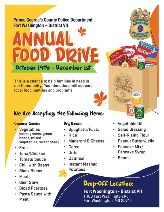 D-VII Food Drive