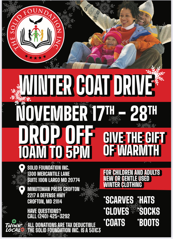 Solid Foundation Winter Coat Drive