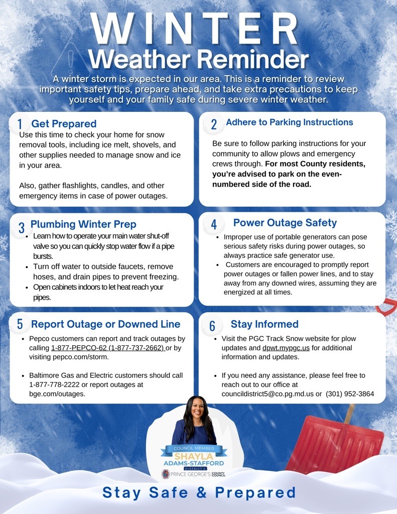 Winter Storm Prep