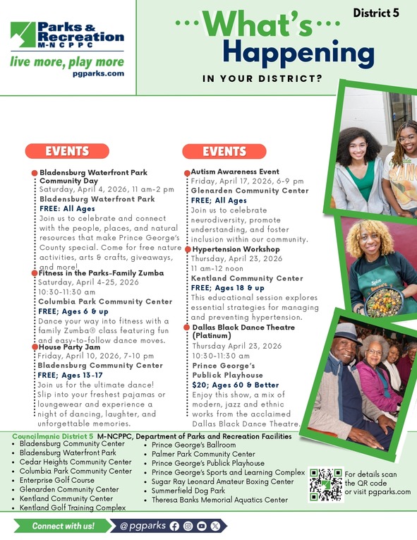 PG PARKS April