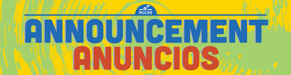 PGCPS Announcement