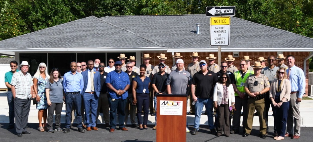 Conowingo Weigh Station ceremony