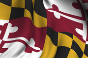 Maryland Flag Waiving