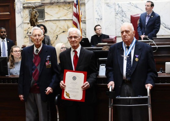 WWII Veterans Honored in Senate