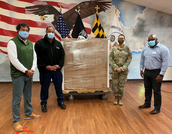 Maryland National Guard Donation