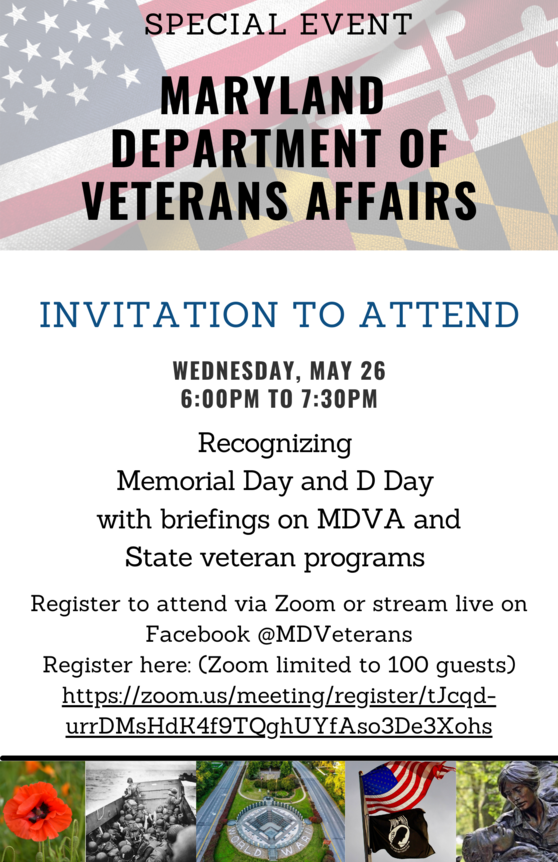 MDVA Memorial Day Event