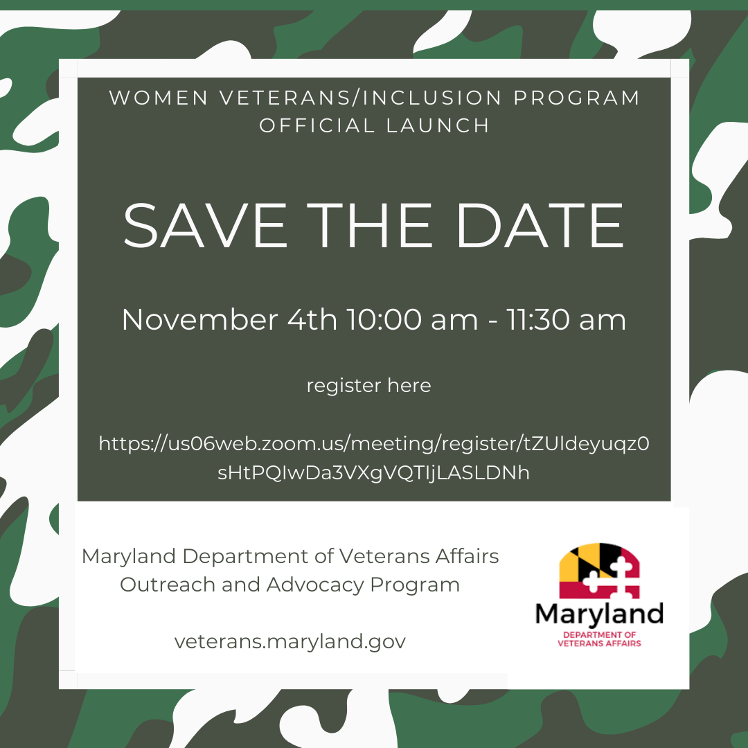 MDVA Women Veterans event