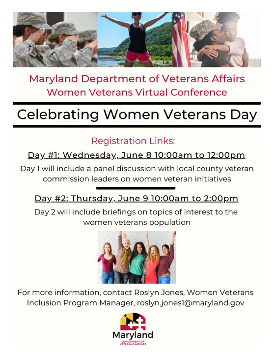 Women Veterans Virtual event