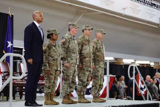 Maryland National Guard Change of Command