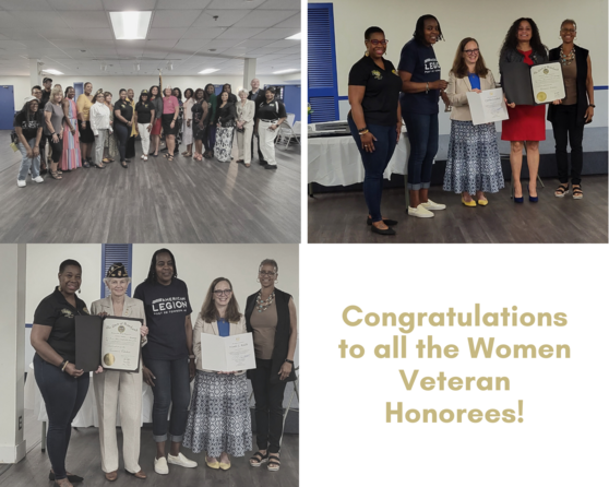 Women Veteran Honorees