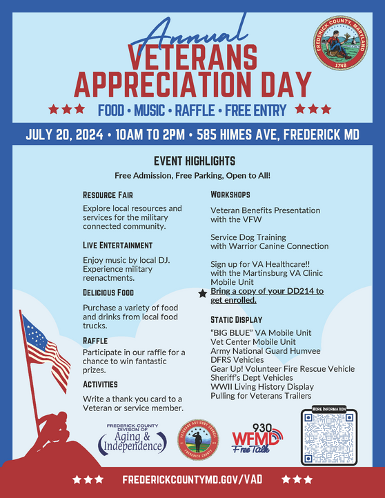 Frederick County Veterans Appreciation Day