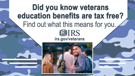 IRS and Education benefits