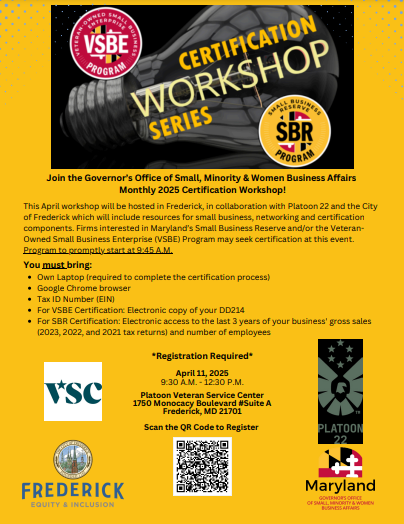 Small Business Certification Workshop