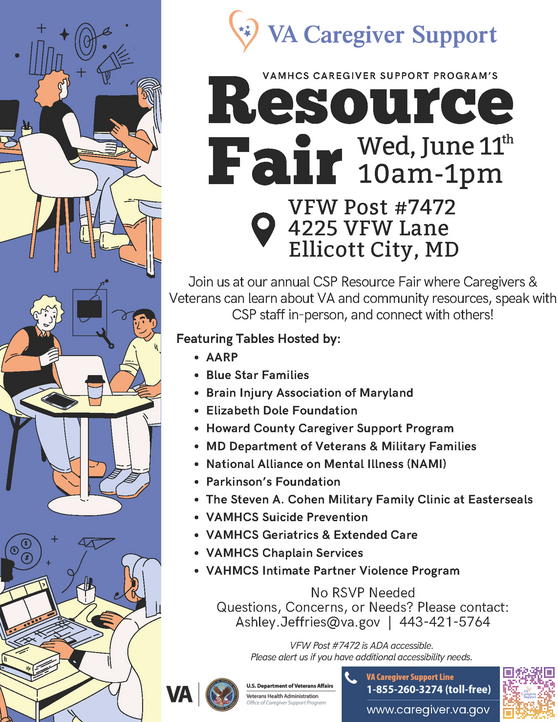 VA Caregiver Support Resource Fair