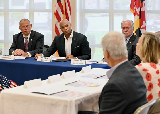 Governor Moore and Acting Secretary Ed Rothstein