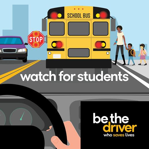 Watch for Students flier