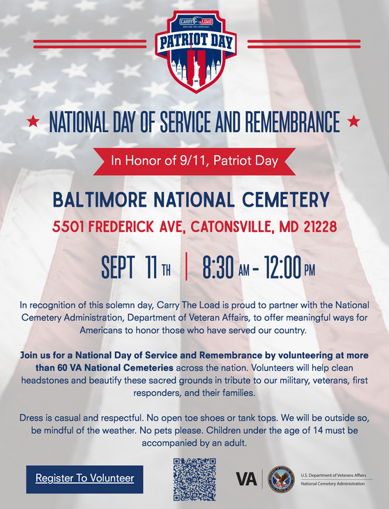 National Day of Service Flier