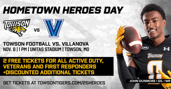 Towson University Hometown Heroes Day