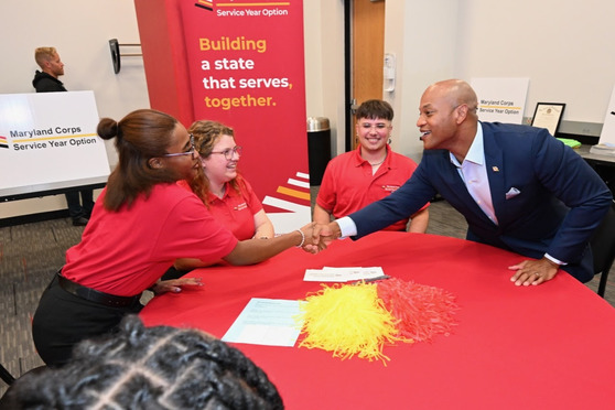 Department of Service and Civic Innovation ceremony photo
