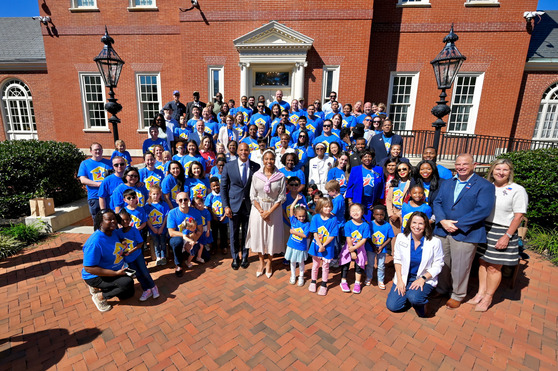 Blue Star week with Governor Moore