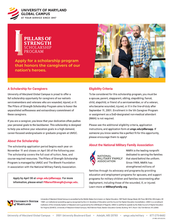 Pillars of Strength Scholarship