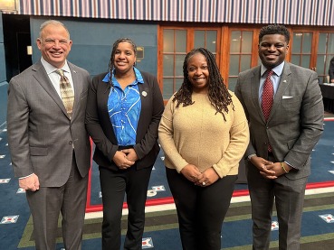 Ed Rothstein speaking at Joint Veterans Committee of Maryland