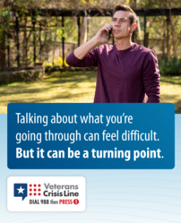 veterans suicide hotline