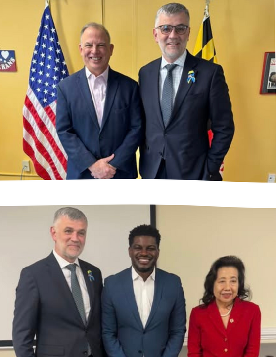 meeting with secretary lee, ed rothstein, jimmy anderson and Ambassador Kristjan Prikk