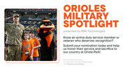 orioles military spotlight