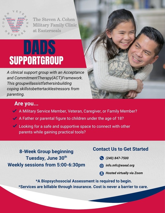 Dads Support Group_Cohen Clinic 2026