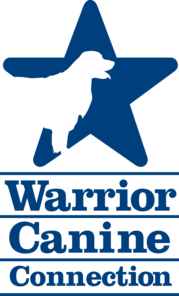 dog and logo