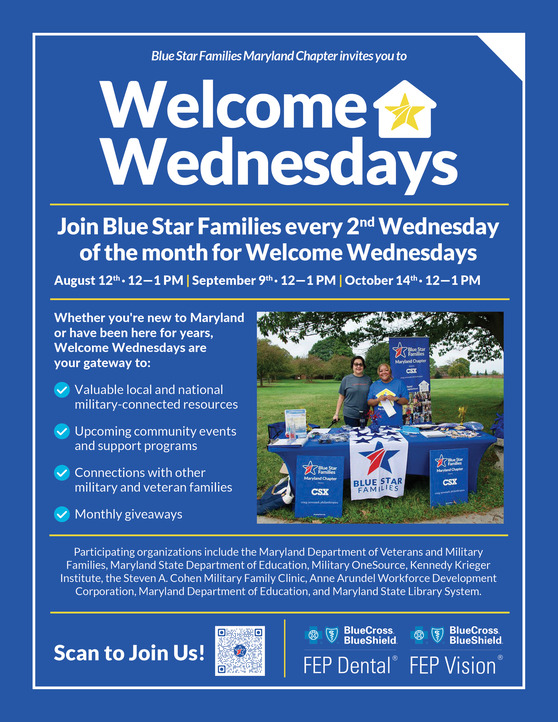 Welcome Wednesday Events