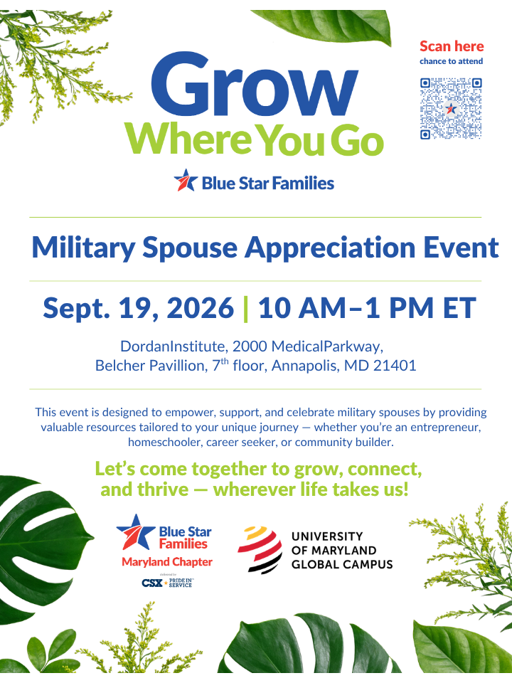 blue star families event