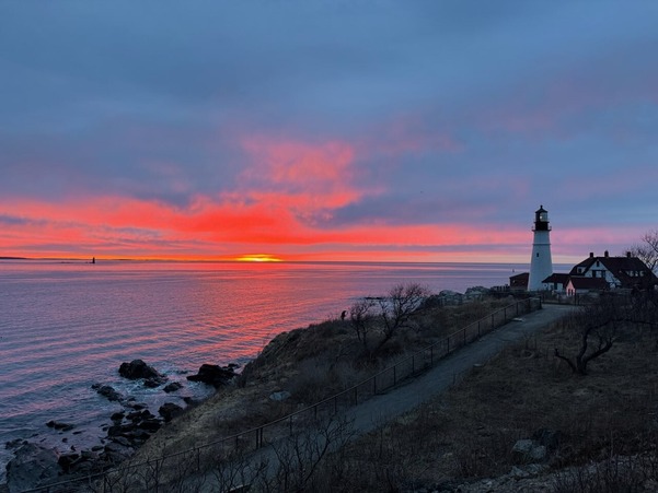 SUNRISE AT THE FORT