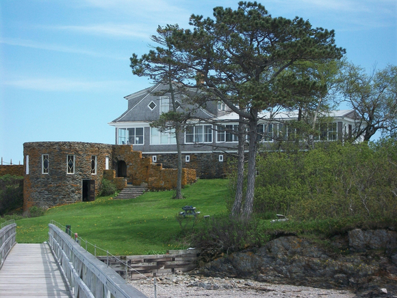 Peary home on Eagle Island, Maine