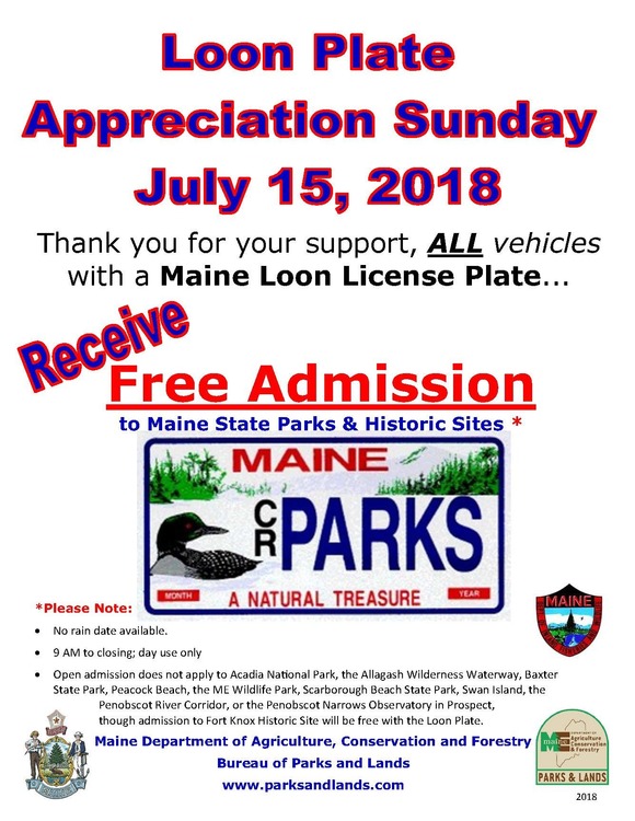 Loon Plate Appreciation Day