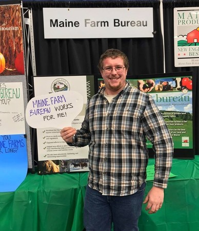 Maine Farm Bureau at Ag Trades Show