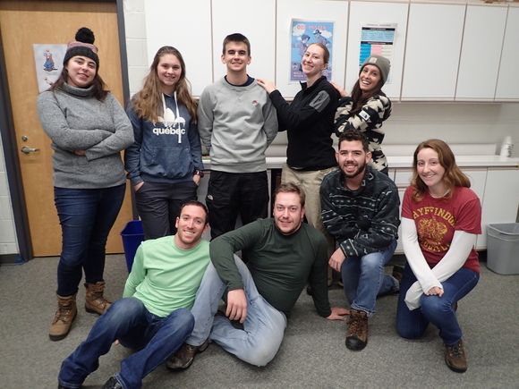 Environmental Stewards pose for group photo