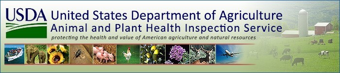 USDA APHIS Header